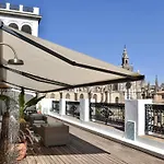 Penthouse With Large Private Terrace With Views Cathedral